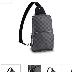 Louis Vuitton SLING BAG Damier Graphite Canvas